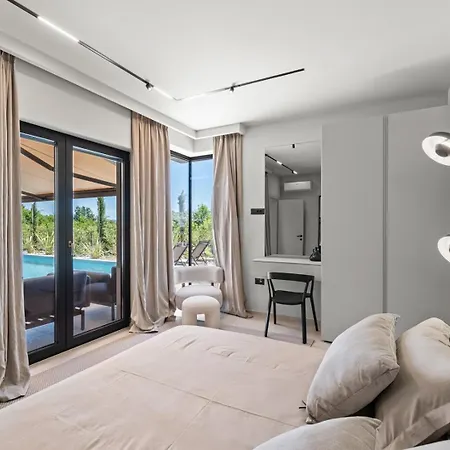 Villa Flores With Private Pool In Tar Frata